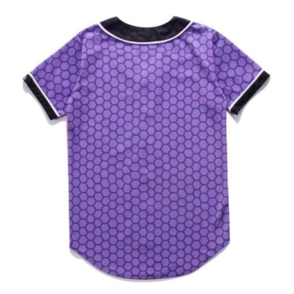 

baseball jersey men stripe short sleeve street shirts black white sport shirt yae914, Blue;black