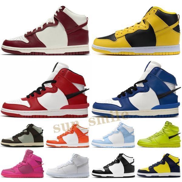 

ambush x men women shoes high blue white mens trainers sports fashion