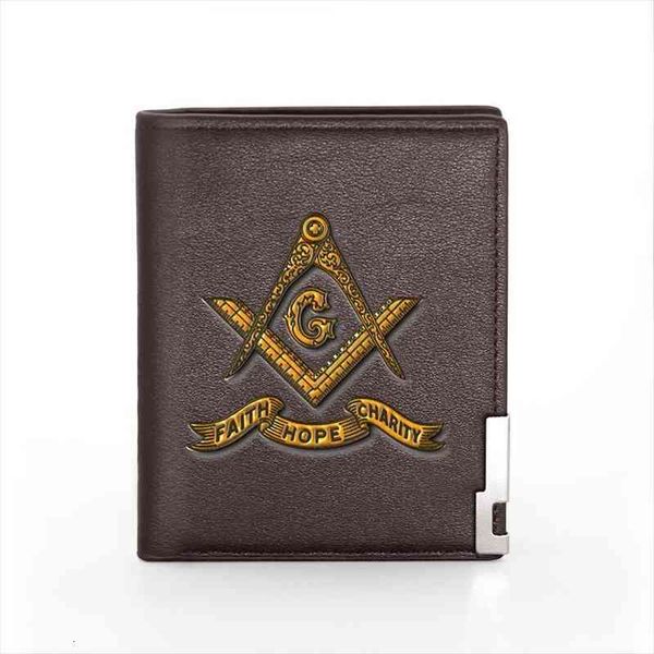 

and accepted masons mens wallet leather purse for men credit card holder short male slim coin bags, Red;black