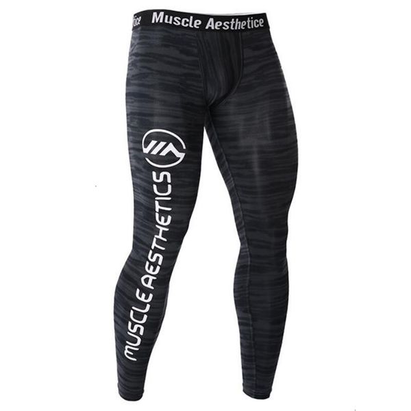 

men's pants pant tights mens compression leggings jogging running sport gym fitness quick dry trousers workout training sweat eiv5, Black
