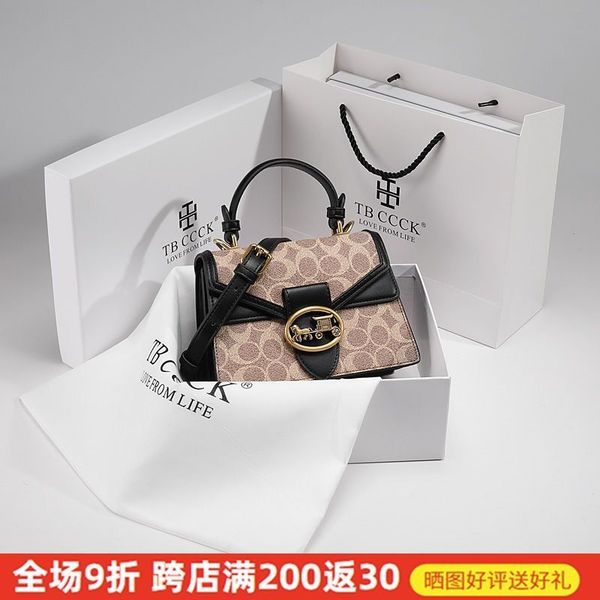 

outlet leather hong 2021 kong fashion dionysian niche design small square hand women's messenger bag luxuryss yw