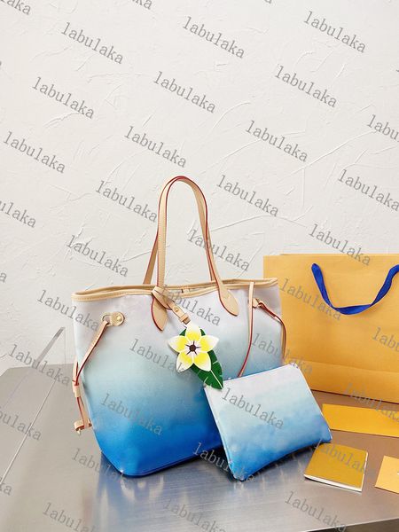 

leather handbags female package bag hand mother bill of lading shoulder women bag+smallbag m45679 m45680 m45678