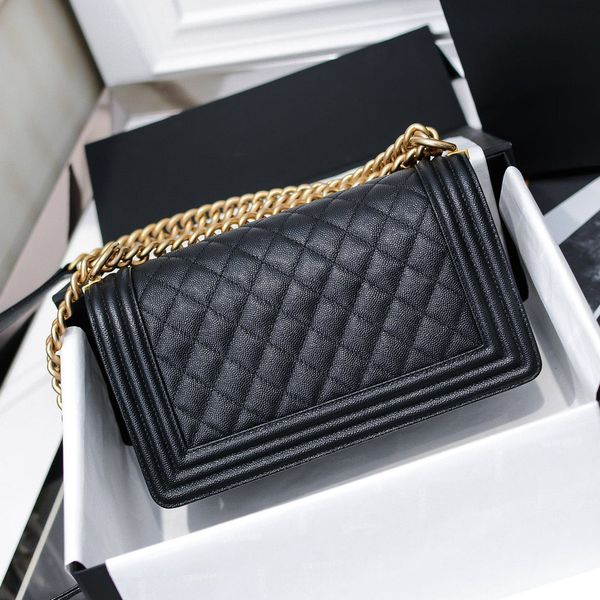 

classic designers shoulder bags handbags woman fashion genuine leather designer handbag women flap letters black crossbody bag size :8688