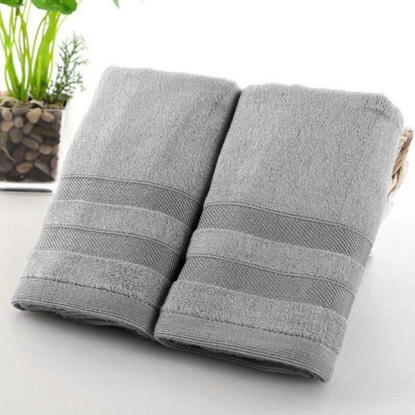 

towel 34x75cm bamboo fiber sport thick soft absorbent washcloth solid