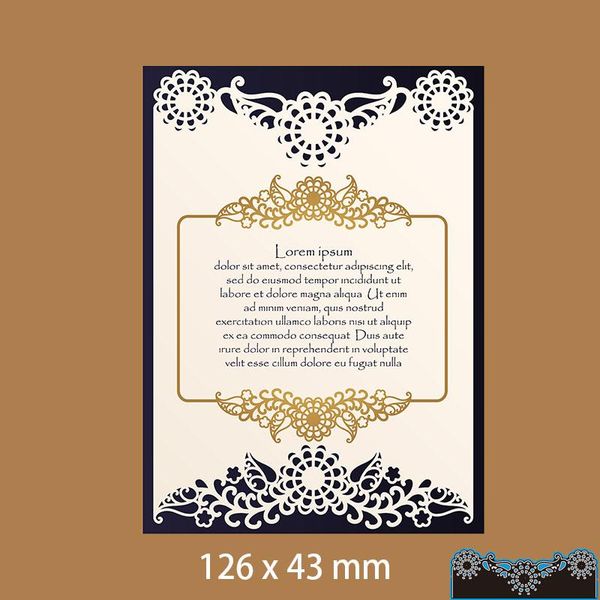 

painting supplies cutting dies creative hollow flower laser card decor for decoration scrapbooking stencil paper craft template
