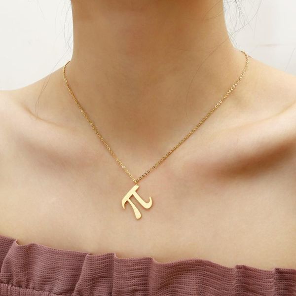 

letter necklace pendant fashion female jewelry stainless steel choker necklaces gift for the years chain gold bijoux femme, Silver