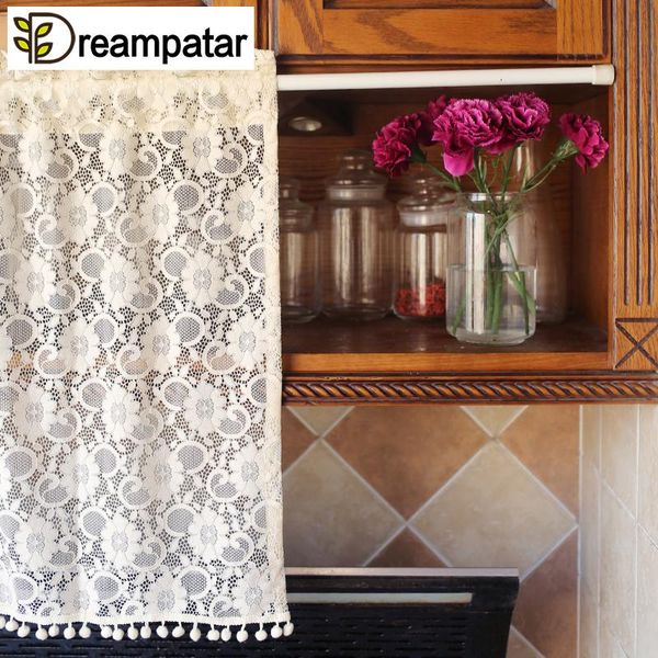 

curtain & drapes dreampatar short white tulle for kitchen window sheer door curtains roman blinds finished decorative valances ml197b