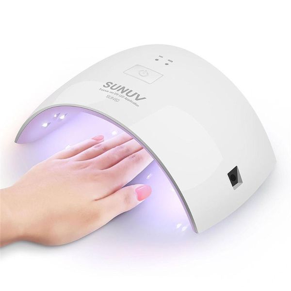 

nail dryers professional led uv sun 24w potherapy machine drying gel polish curing lamp auto sensor art varnish