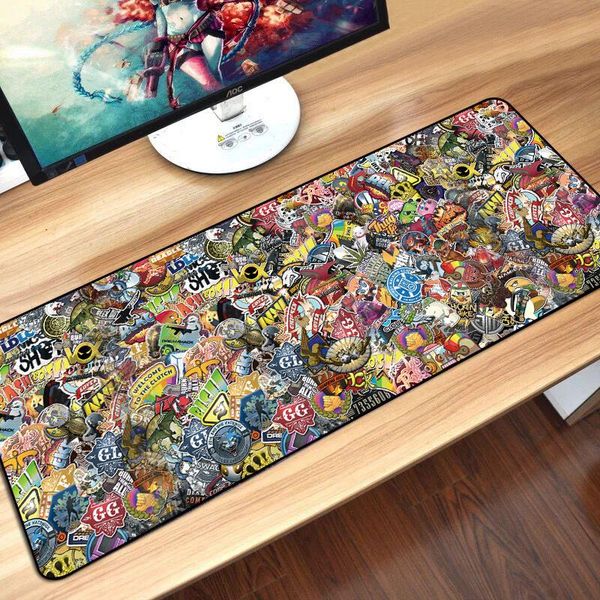 

mouse pads & wrist rests sovawin cs go 80x30cm gaming mousepad xl large rubber computer pad speed desk mat locking edge for pc lapanti-s