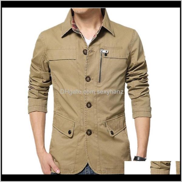 

outerwear & clothing apparel drop delivery 2021 men jacket mens coat winter and coats blouson homme designer jackets stylish sudaderas hombr, Black;brown