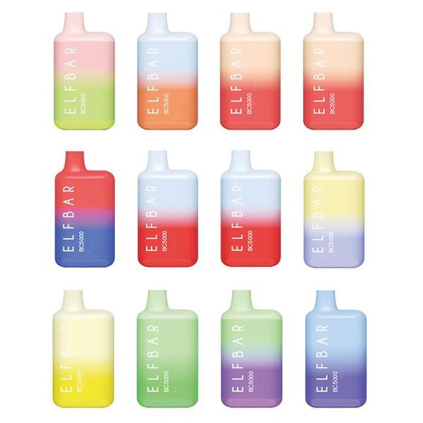 

elf bar bc5000 disposable kit 5000 puffs 650mah vs elux legend 3500 puffs