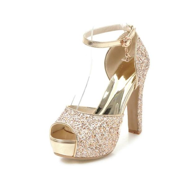 

dress shoes 2021 summer fashion fish mouth super high heel thick water table wedding, Black