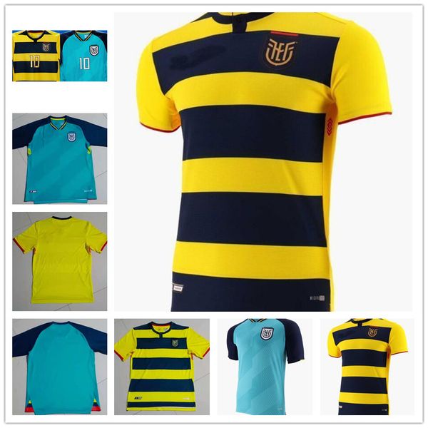 

Ecuador 21/22 Copa America soccer jerseys Venezuela home yellow away blue 2021 Pervis Estupiñán 2022 Gonzalo Plata Michael Estrada football shirts MARTINNEZ CAMPANA