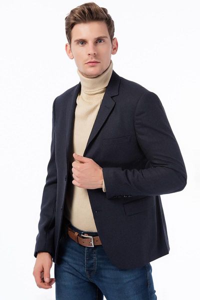 

men's jackets dewberry male navy blue jacket-1010001 c9034., Black;brown