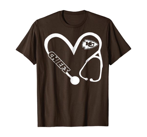 

chiefs nurse funny gift idea t-shirt, White;black