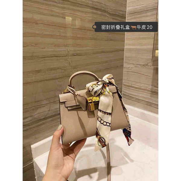 

2021 kellyss bag with silk scarf business commuting temperament lady style bags fashionable single item women's luxuryss designers