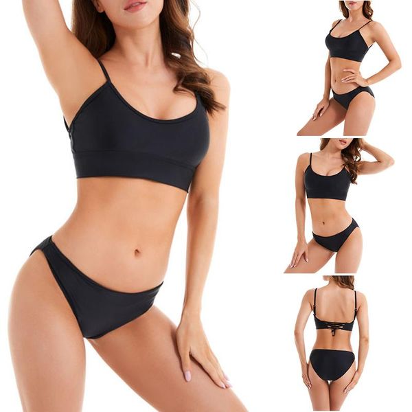 

women's swimwear push up bikini swimsuits for women high support cute teen two pieces tc21, White;black
