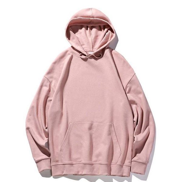 

designer brand hooded sweater warm plush lovers autumn and winter fashion trend casual loose top, Black