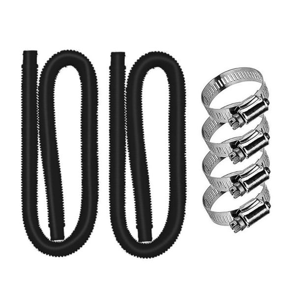 

pool & accessories 2pcs swimming replacement hose set long filter pump