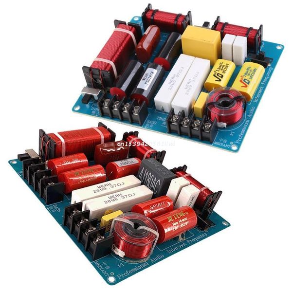 

computer speakers 6.14x5.31 inch frequency divider 300w green durable crossover board for diy ktv speaker dropship