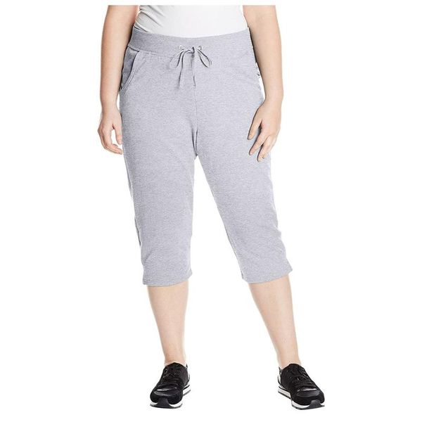 

women's pants & capris women summer fashion plus size casual solid cotton linen pockets loose drawstring elastic waist 7-point wide leg, Black;white