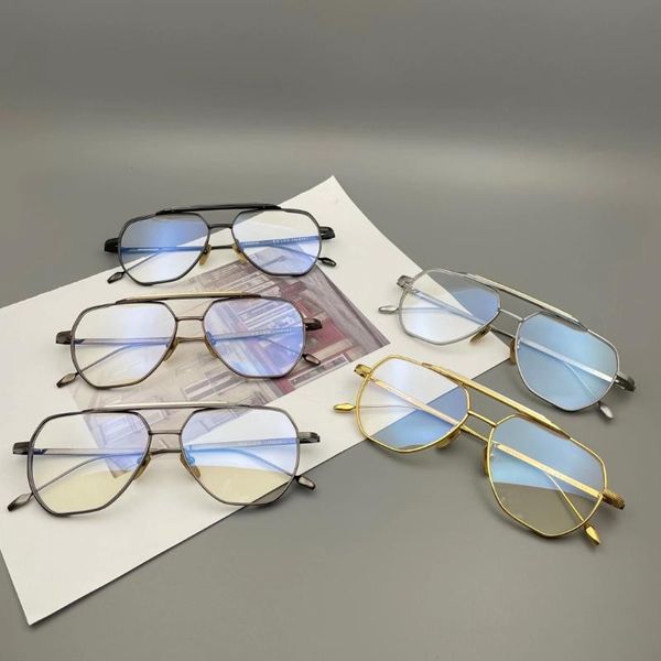 

fashion sunglasses frames original glasses frame titanium prescription women myopia eyeglasses for men vintage japan designer brand, Black