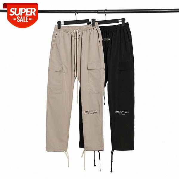 

fear of god 3m reflective fog loose casual drawstring overalls kw3e, Black