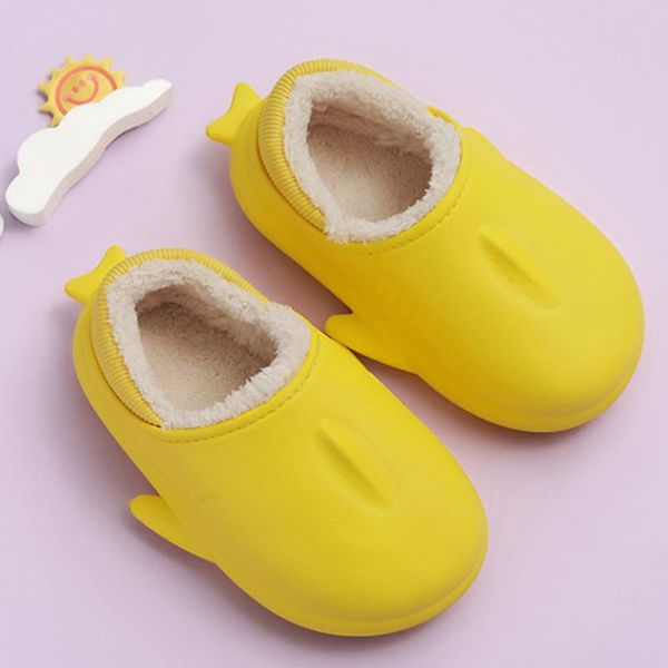 

slipper winter good kids shoes childrens indoor mule girls boys house clogs for 2-8yr baby toddlers mid-calf fur socks slippers non-slip, Black;grey