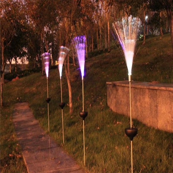 

solar lamps optical fiber lamp multicolor led optic light holiday wedding centerpiece