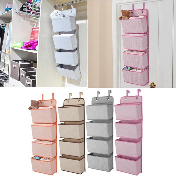 

4-layer wall mounted master bedroom, bedroom storage bag decoration 2021 bags