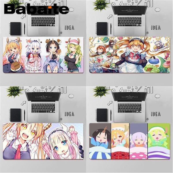 

mouse pads & wrist rests babaite miss kobayashi's dragon maid silicone large small pad to game keyboards mat
