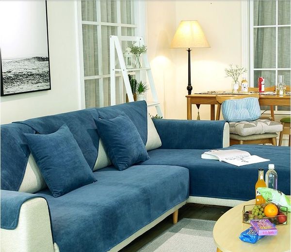 

chair covers velvet non-slip waterproof sofa cover cushion wear pet compartment urine anti-biting blanket