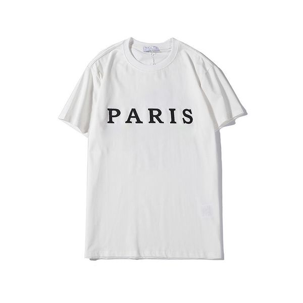 

mens womens designer t shirt summer tshirt hip hop women s short sleeve 100% cotton casual tee, White;black