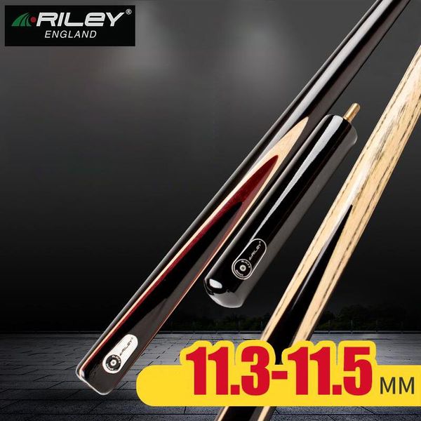 

rb8-100/101 snooker cue one piece 3/4 split stick 11.3-11.5mm deer master tip professional ashwood billar with extension billiard cues