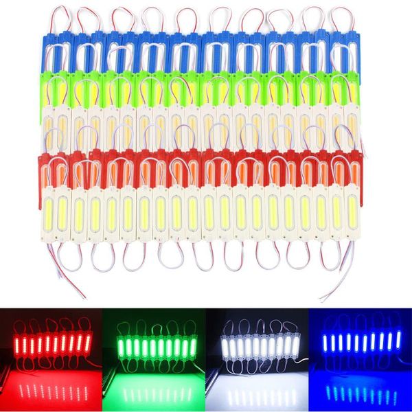 

12v led module cob super bright anti-static injection for sign advertise lighting stereo shine word modules