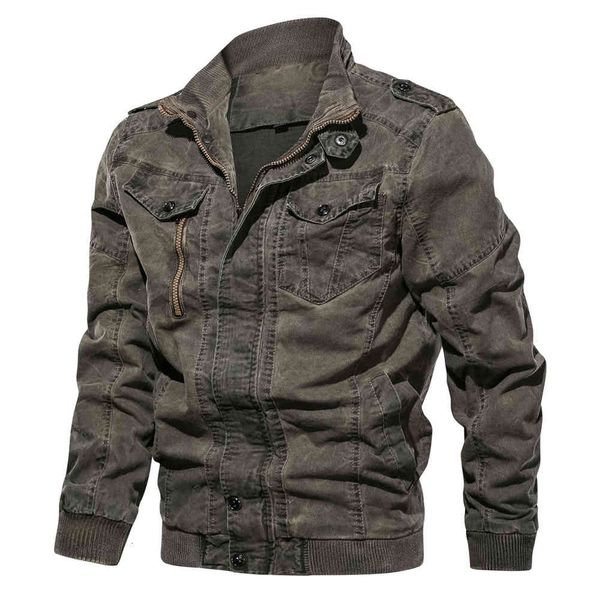 

men's jackets black jeans men big size 6xlmilitary tactical denim solid casual air force pilot coat casaco masculino r0dl, Black;brown