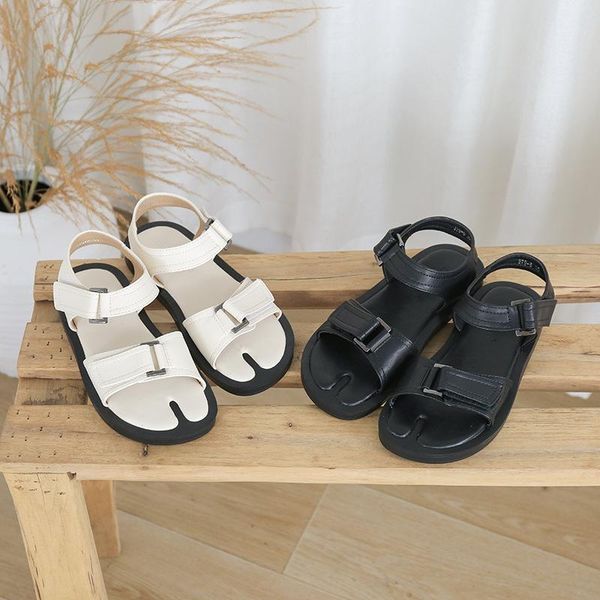 

gladiator sandals female footwear woman summer 2021 fashion women's for the shoes women sliders flats, Black