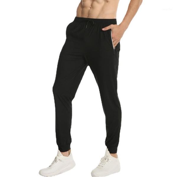 

men's summer track pant sports fitness leggings boy running casual male gym jogging trousers workout training pants for men, Black