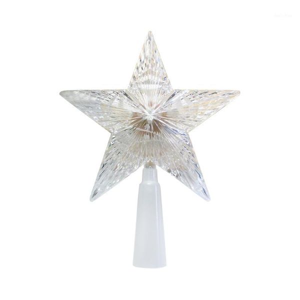

christmas decorations led star tree er glitter holiday 5 point festival treedecor for home party