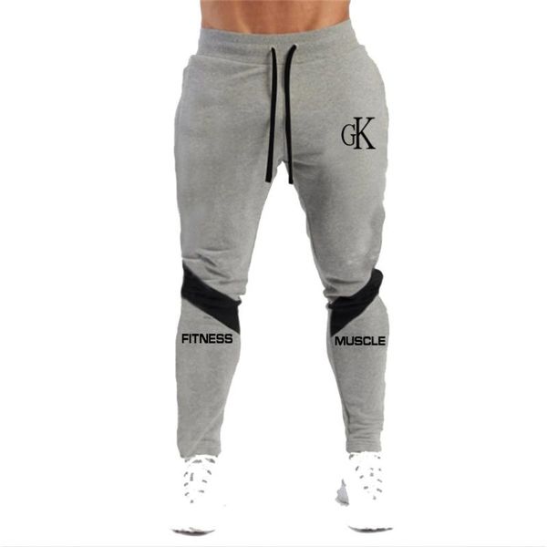 

men's pants fashionable men's casual jogging fitness sports four seasons comfortable men, Black