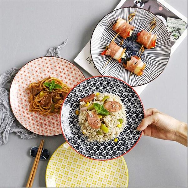 

dishes & plates creativity tableware geometry ceramic dinner plate dish porcelain dessert dinnerware cake pasta