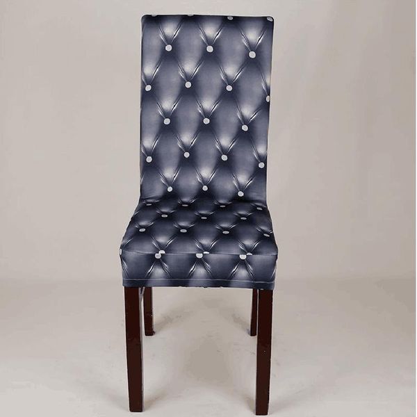 

imitation leather chair covers spandex elastic universal size protector seat slipcovers home decoration accessories