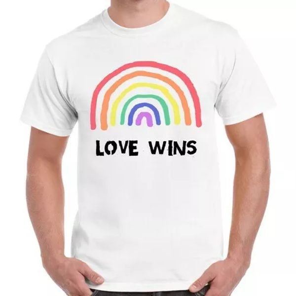 

lgbt rainbow love wins proud london soho lips gay pride gift t shirt 2725, White;black