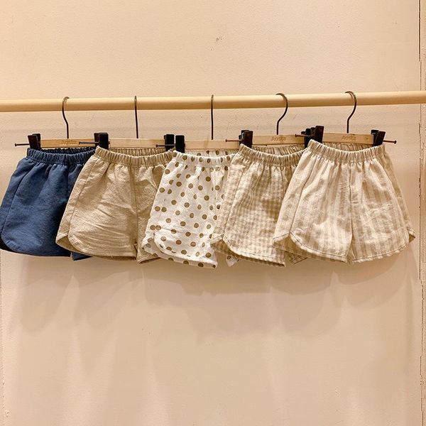 

trousers baby infant children mori all-match ruffle pants kids clothes boy, Blue
