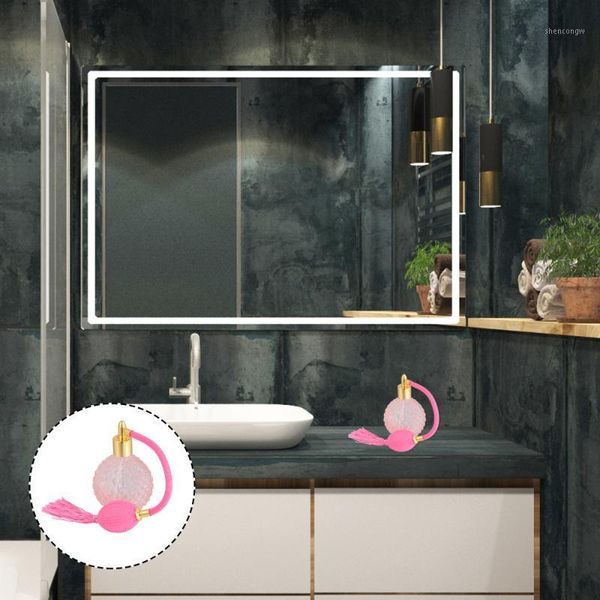 

1pc 100ml empty refillable perfume sprayer bottle glass storage bottles & jars