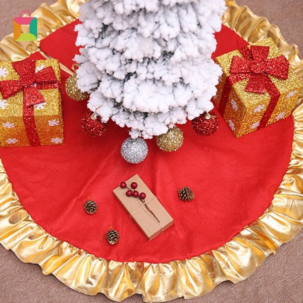 

christmas decorations 90cm red phnom penh tree skirt decoration supplies scene