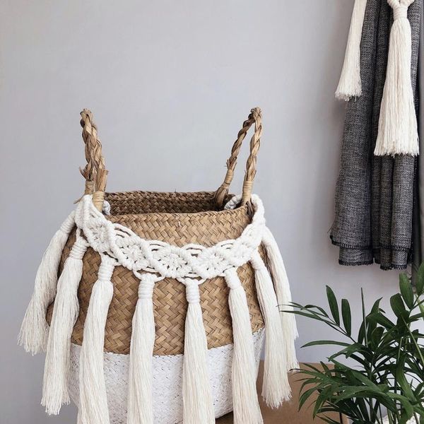 

other home decor cotton handmade macrame curtain weaving curtains tieback straps tassels tiebacks decoration accessories
