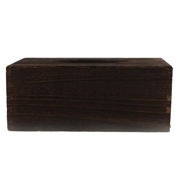 

tissue boxes & napkins 1pc simple deskbox decorative natural wooden