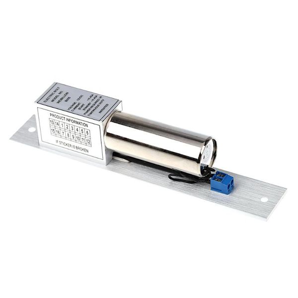 

electric drop bolt door lock dc 12v magnetic induction auto deadbolt for security access control system facial recognition