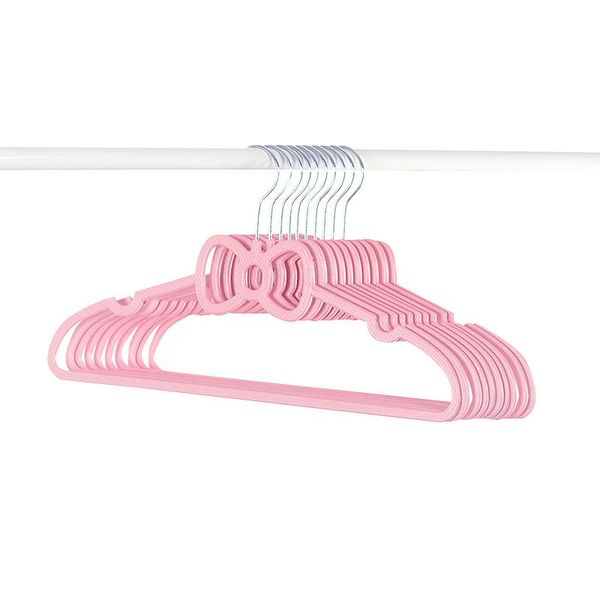 

hangers & racks 10pcs/lot plastic for clothes rack non-slip hanger